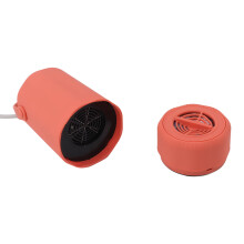 Portable Clothes Dryer Small Dryer Machine with Shoe Drying Pipe for Travel Home Laundry Orange UK Plug 220V 400W