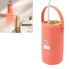 Portable Dryer Home Small Dryer Orange Portable Clothes Dryer for Home and Traveling UK Plug 220V 400W