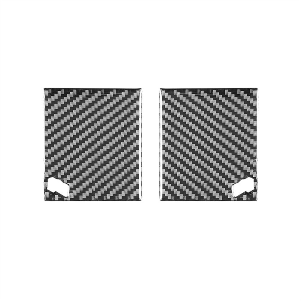 Carbon Fiber Center Console Air Vent Outlet Cover Trim For Xf 4853021318137