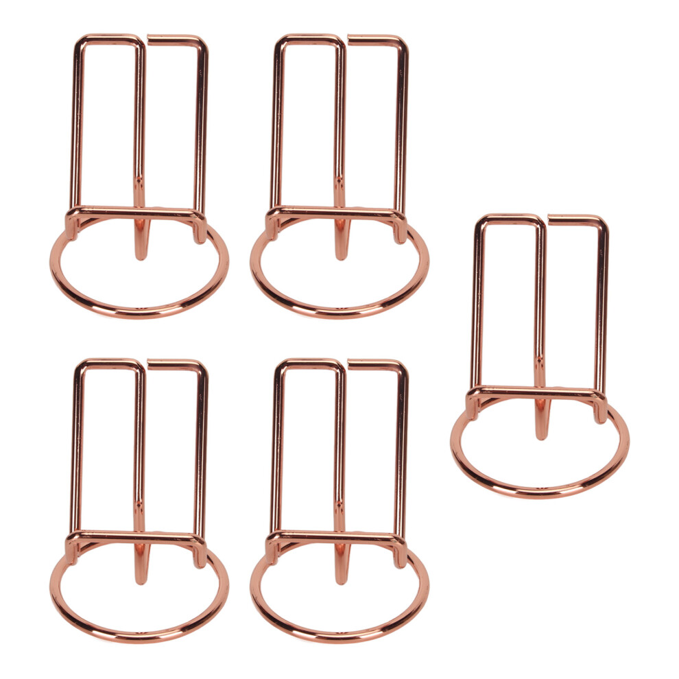5Pcs Cute Metal Cell Phone Stand Stable Ergonomic Perspective Portable Cell Phone Stand For Desk Accessories 8711315302445