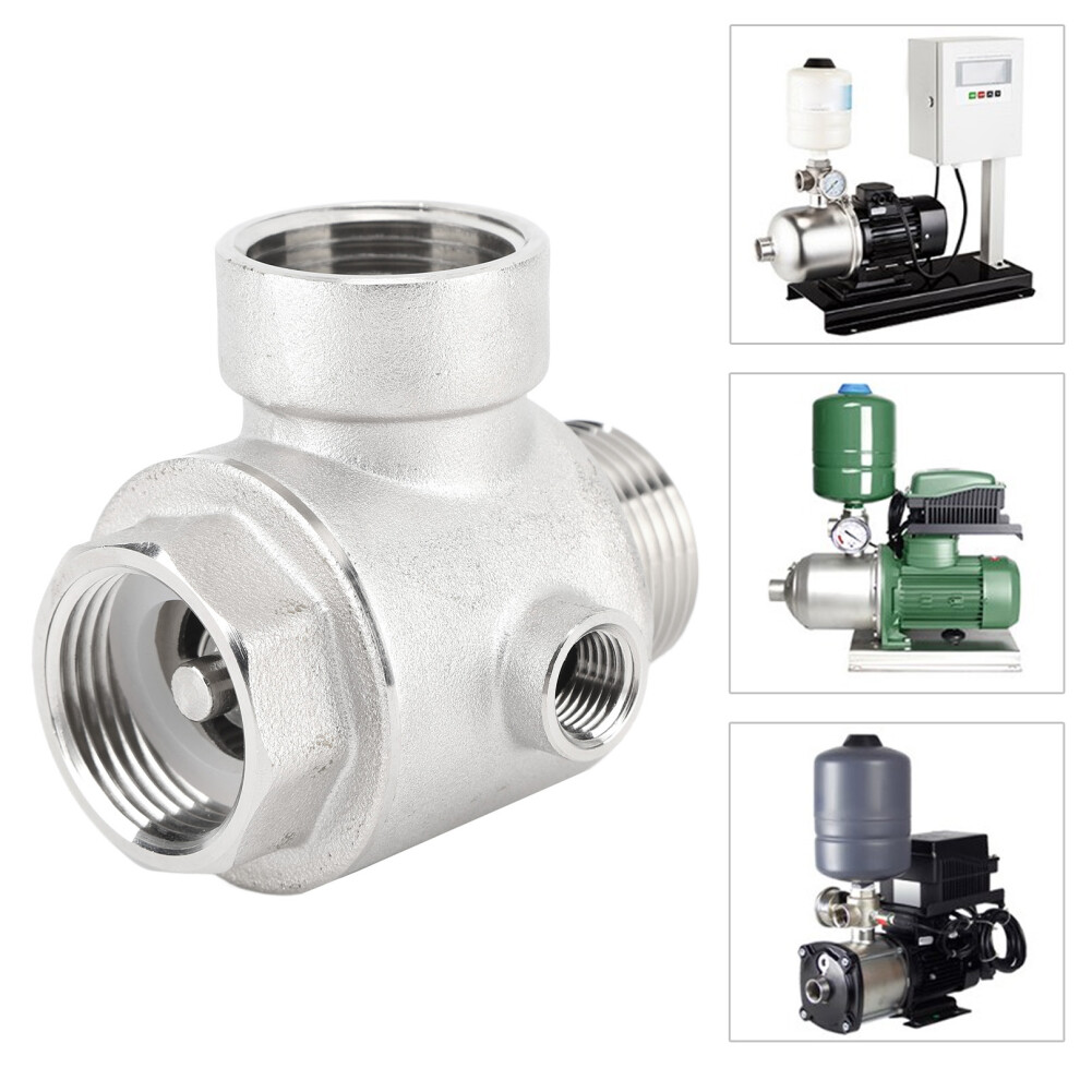 Check Valve Brass Spring Loaded Female Male Thread 5 Way Non Return Backflow Preventer Check Valve Dn25 5051315302667