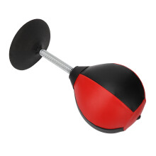 Desktop-Schlagball Stressabbau PU-Leder Indoor-Boxausrüstung Rot-Schwarz