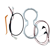 LED Cup Holder Light Atmosphere Light Ice Blue Car Interior Lamp