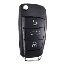 Car Smart Remote Key 3 Button for A3 A4 TT ID48 Chip 433Mhz