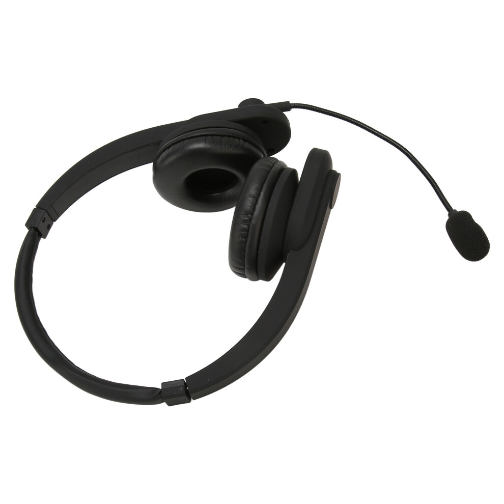 Wireless Telephone Headset With Mic Binaural 2.4G Bluetooth 5.0 Headset With Usb Transmitter For Business Office 7631315306506