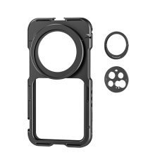 Phone Cage Kit for 15 Ultra 17mm Threaded Lens Black
