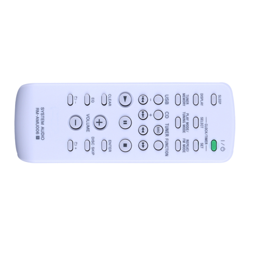 Télécommande de remplacement RM-AMU006 pour mini-chaîne Hi-Fi 2