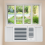 Window Air Conditioner Side Panels with Frame Adjustable 5