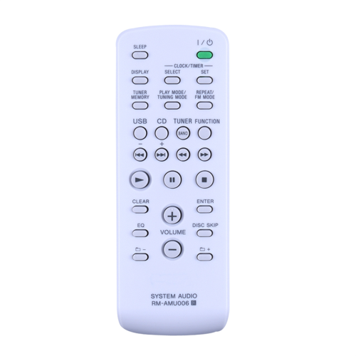Télécommande de remplacement RM-AMU006 pour mini-chaîne Hi-Fi