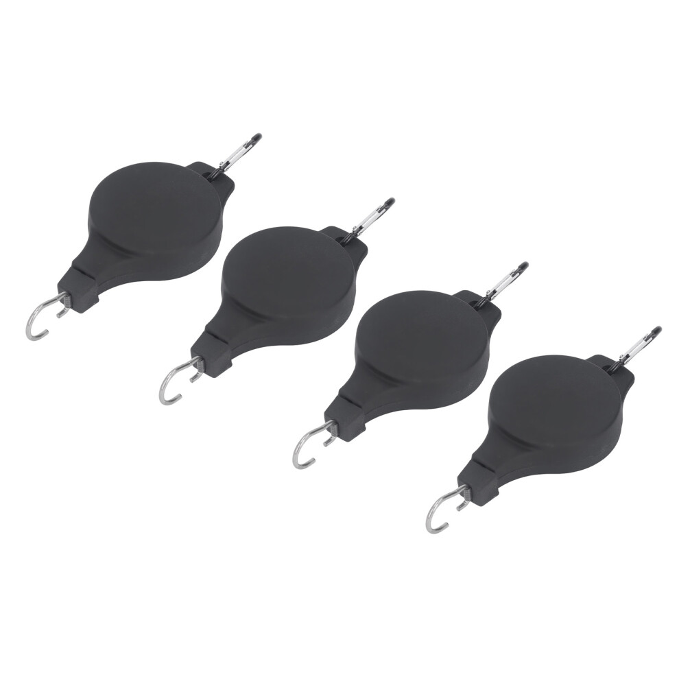 4pcs Baby Stroller Retractable Hook Professional Home Flexible Toy Storage Basket Pulley Hanger Type 2