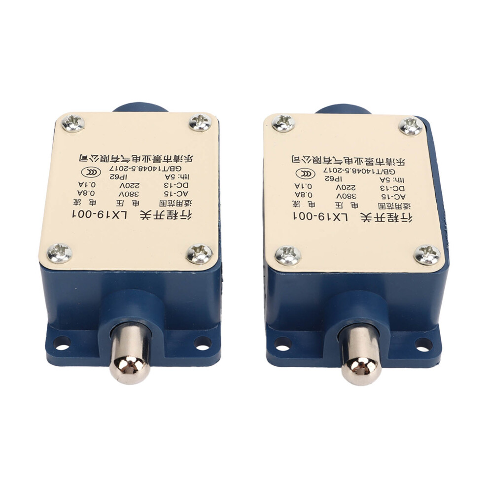 2Pcs Travel Switch Lx19 001 Ac380v Dc 220V 5A Limit Switch Automatic Reset Overtravel Limit Switch 3481315309373