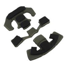 Helmet Lining Set Nylon Sponge Helmet Pads Chin Strap Replacement for ACH for MICH for Wendy for FMA for EXF Helmets Army Green Sponge