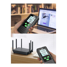 3in1 Multifunctional Electric Field Magnetic Field RF Radiation Detector Handheld Electromagnetic Radiation Tester EMF Meter Portable Radio