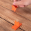 8 Pcs Deck Spacer Tool,4 Thicknesses Deck Board Spacers,Orange 5