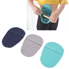 3pcs Ostomy Bag Cover Washable Detachable Dust Proof Mixed Colors Protective Ostomy Pouch Liner