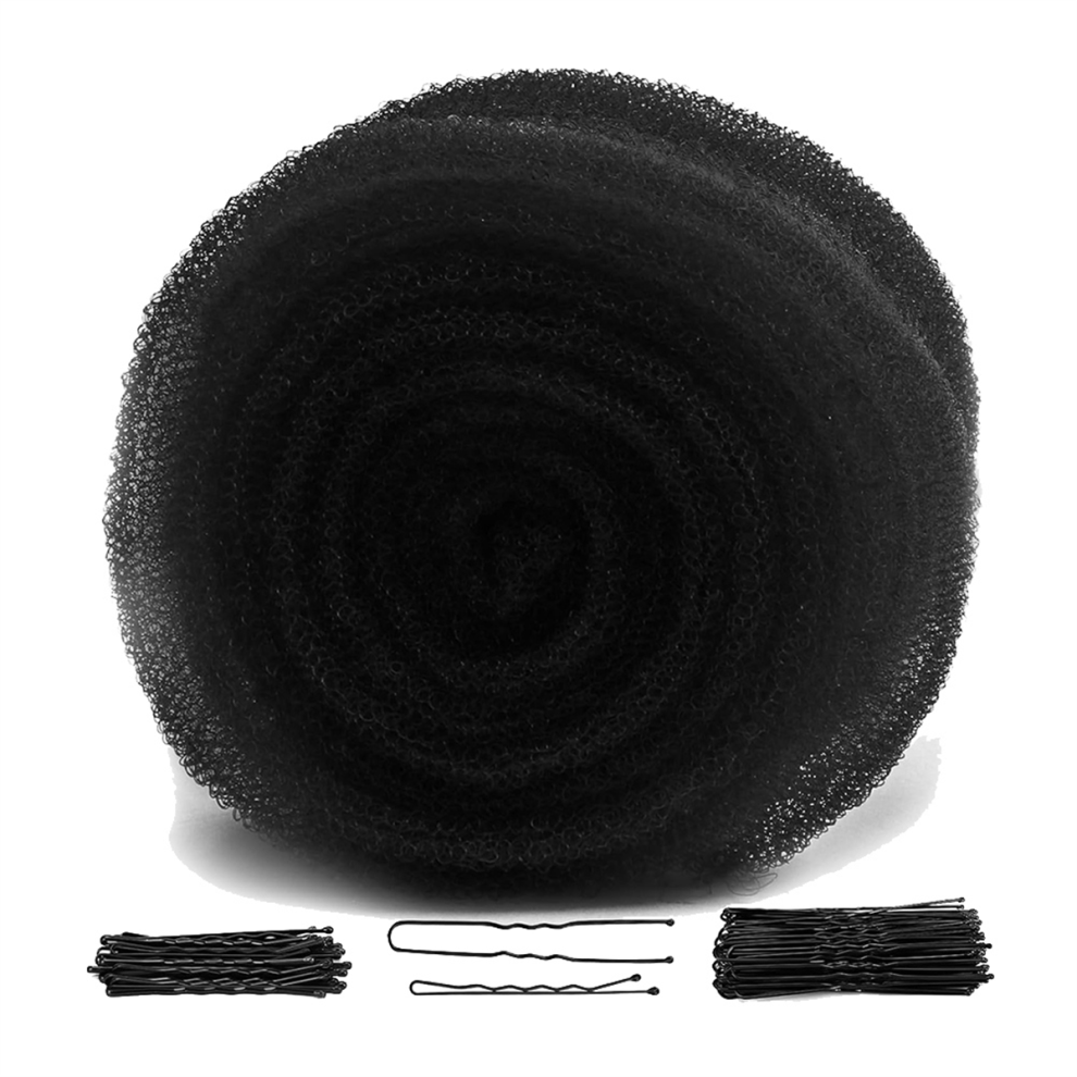 Markenlos Hair Filler And Hairpins For Hair Sponge Black