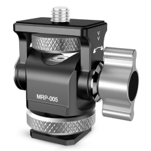 Mini Monitor Mount Tripod Head Cold Shoe Adapter