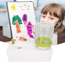 Große Kapazität grüne Kunststoffbürsten-Rinser, einfache Wasserrückführung & Reinigung