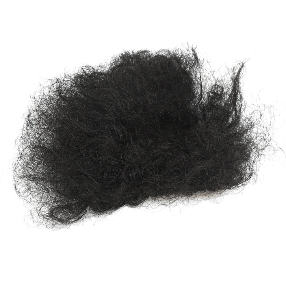 Fake Pubic Hair High Temprature Fiber Fake Body Private Black Hair for Adding Hair Volume
