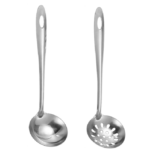 Stainless Steel Colander Soup Spoon Soup Spoon Kitchen Accessories,A
