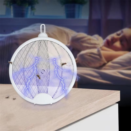 Electric Fly Swatter Folding Intelligent Electric Fly Zapper 2