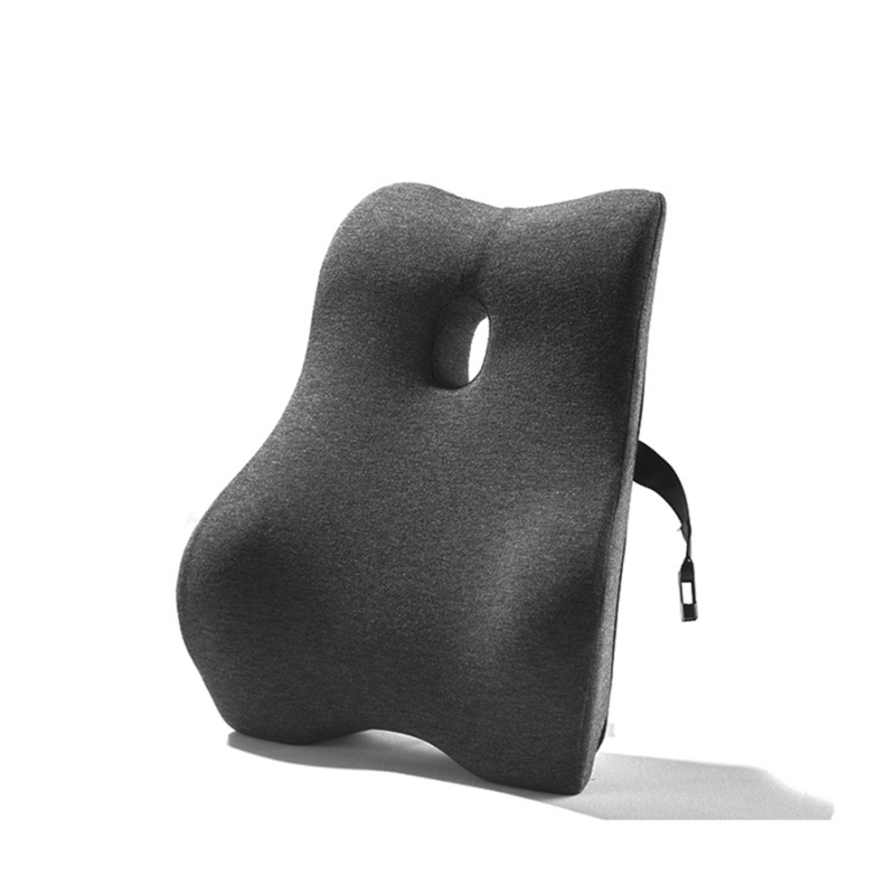 Supporto Lombare Ergonomico In Memory Cotton 4D Con Cuscinetto Curvo-image