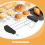 2pcs Silicone Toaster Dust Covers Black Kitchen Toaster Lid 5
