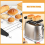 2pcs Silicone Toaster Dust Covers Black Kitchen Toaster Lid 7