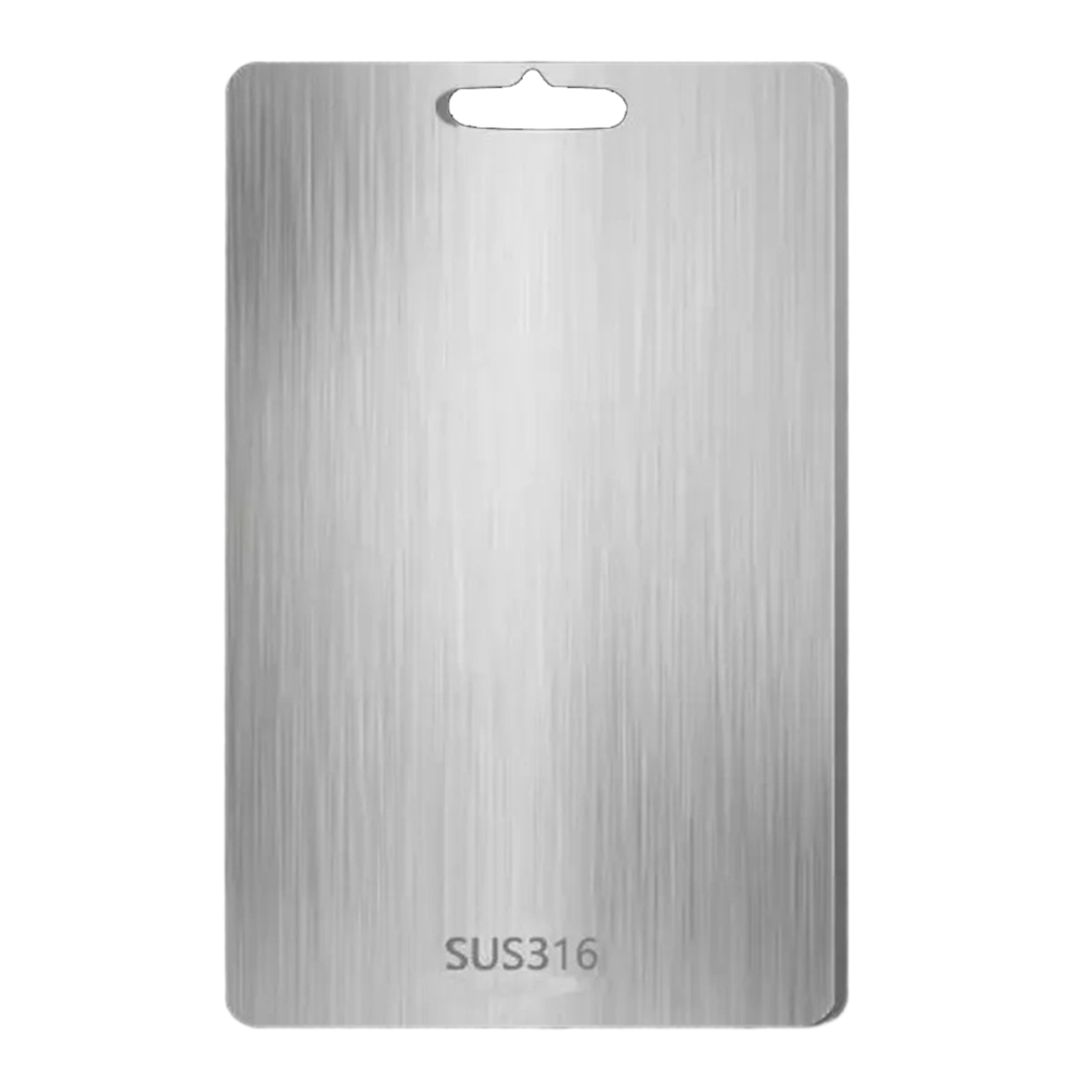 316 Stainless Steel Kitchen Cutting Board Mildew 46x30cm-image-OPC-PHR6FB8-NEW