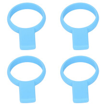 4PCS Tennis Grip Trainer Aid Tennis Tennis Racket Trainer Tool for Outdoor Sports Competitions Blue