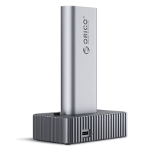 USB3.2 10 Gbps M.2 NVMe SATA SSD-dokkingstasjon