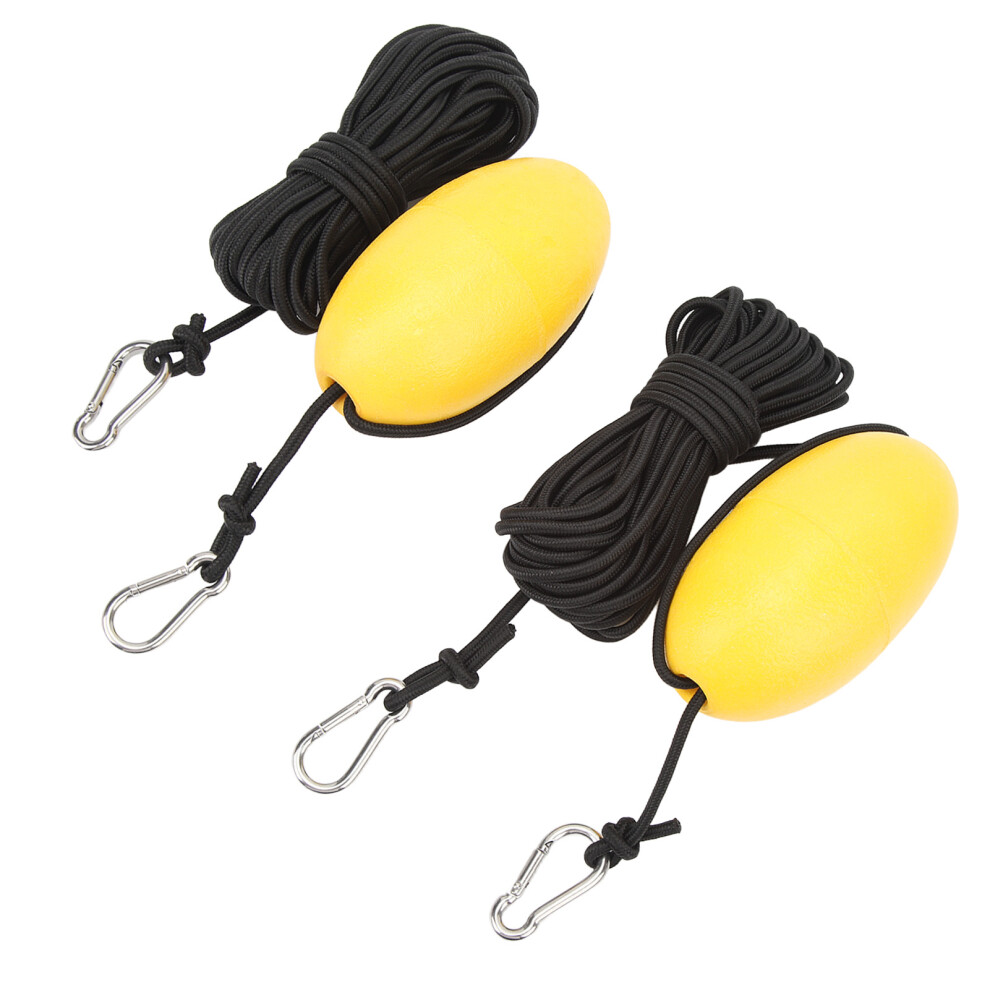 2Pcs Marine Rope Tow Line Buoy Ball 30 Feet Drift Anchor Rope For Boat Yacht Jet Ski Inflatable 8041315314170