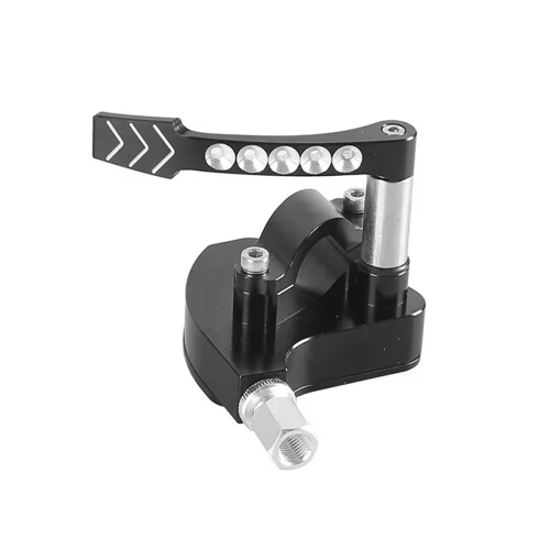 Tommeloljedørmontering 7/8 tommer 22 mm for 250 svart