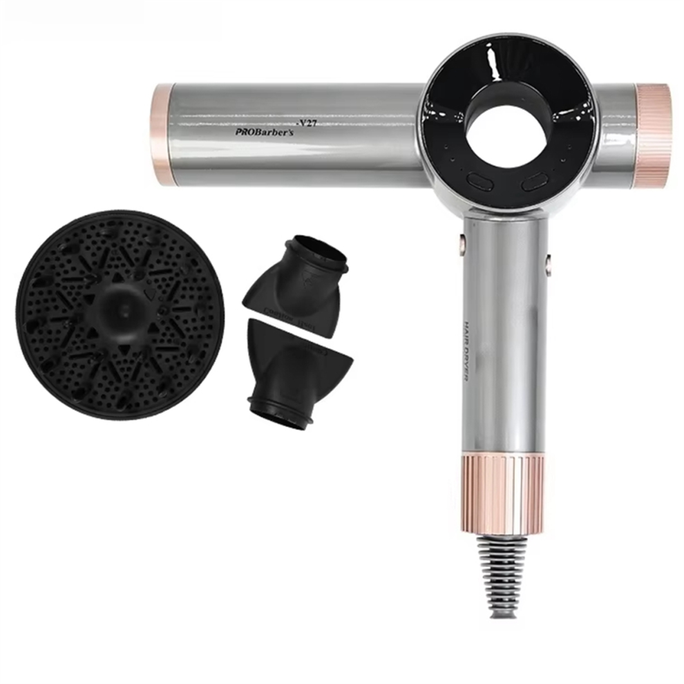 Asciugacapelli Ad Alta Velocità Senza Lame Con Velocità Di Rotazione A Spina Ue B