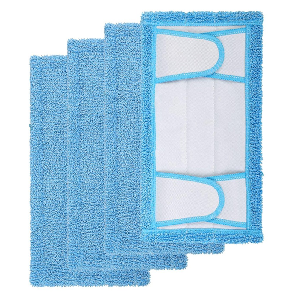 4 Pezzi Di Panno Per Mocio Riutilizzabile Per Mocio Per Scopa, Panno Per Mocio In Microfibra