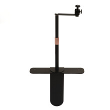 Projector Stand 24‑40CM Adjustable Angle Projector Mount Holder 1/4in Thread for Sofa Bedside Black