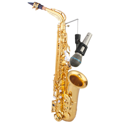 Justerbar saksofonmikrofonklips universalholder klemmefeste 2