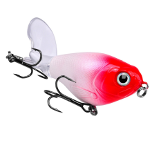 Angelköder Topwater Whopper Popper Schwimmender Wobbler 12g C