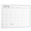 Månedlig whiteboardkalender 16x12 tommer 1