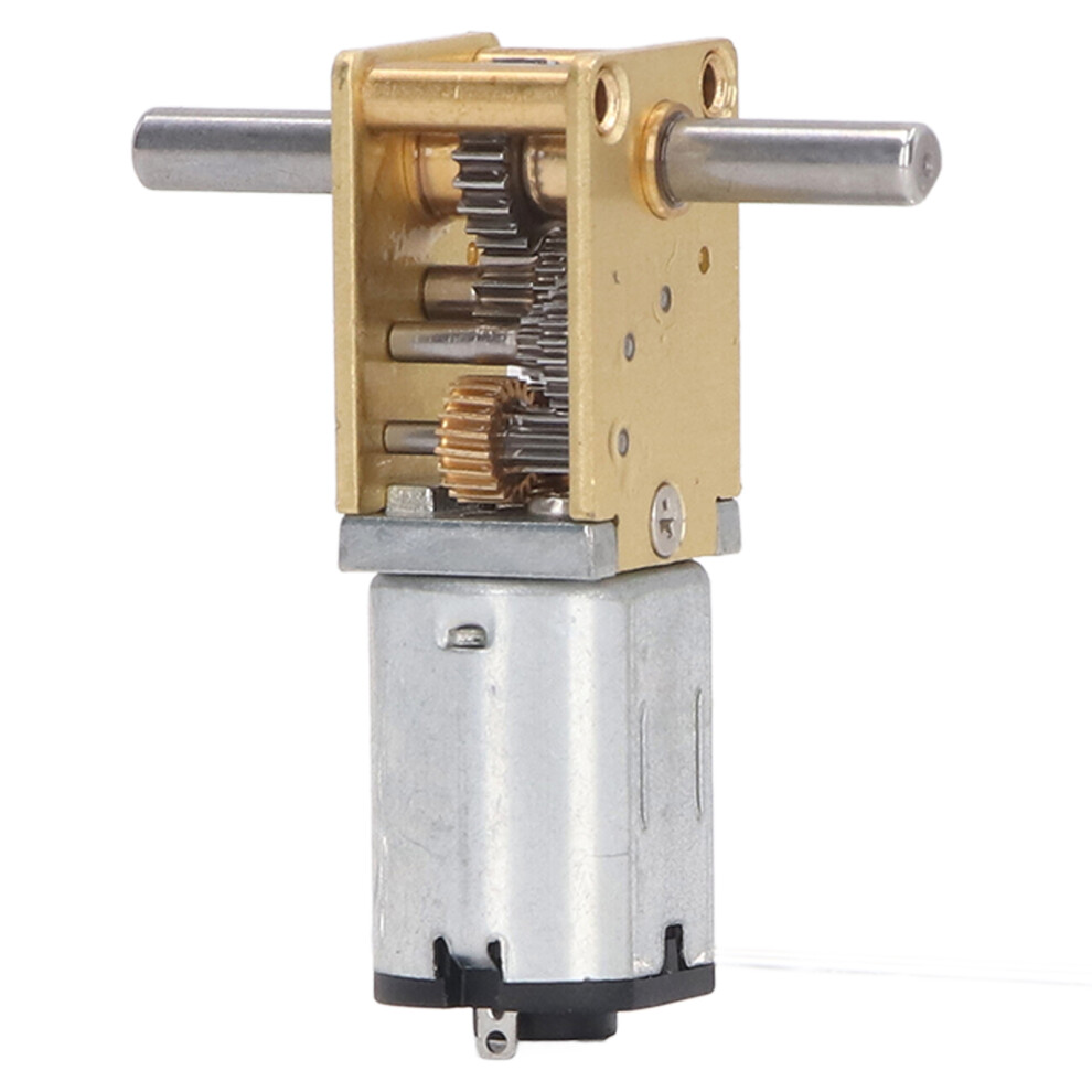 Gear Motor Dc 12V 16Rpm Dual Shaft Turbo Worm Motor Speed Reduction Motor For Machine 6941315320145