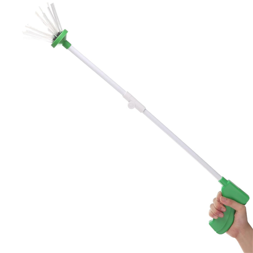 Attrape-Araignée à Long Manche 80 Cm – Pince Pliable Ultra-Douce Pour Attraper Araignées, Cafards, Guêpes Sans Contact – Idéal Maison Et Camping (Rouge)