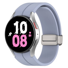 (Watch 5 Pro 45mm-S-Lavender)Alkuperäinen silikoniranneke Samsung Watch 5/4 44mm 40mm Watch5 Pro 45mm