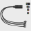 Convertor 5V 3Pin ARGB la 12V 4 Pin RGB 6