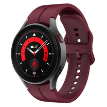 (virallinen viininpunainen)Alkuperäinen ranneke Samsung Galaxy Watch 5/pro/4 Classic 44mm 40mm 46mm