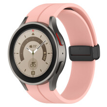 (vaaleanpunainen)Alkuperäinen ranneke Samsung Galaxy Watch 5/pro/4 Classic 44mm 40mm 46mm 42mm Smart
