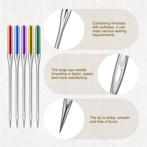 30 PCS Universal Sewing Machine Needles,Regular Point Sewing-Needles 2