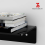 Acrylic Floating Shelf Small Storage Rack Wall-Mounted Black 2