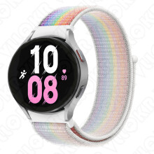(Kello 5 pro 45mm ylpeä valkoinen väri) Ranneke Samsung Galaxy Watch 5 44mm 40mm rannekellolle 4 4classic