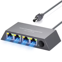 4 Port Ethernet Adapter for Mini Satellite Internet Adapter