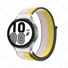Correa para Samsung Galaxy Watch 5 de 44 mm y 40 mm (Watch 4 Classic de 42 mm y color avena y limón)